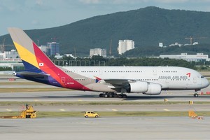 Máy bay của hãng hàng không Asiana Airlines. (Nguồn: AirlineGeeks).