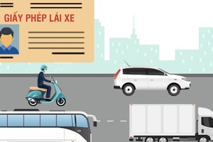 11 hạng giấy phép lái xe mới theo đề xuất của Bộ Công an
