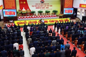 Toàn cảnh Đại hội Đảng bộ tỉnh Quảng Nam lần thứ XXII.