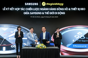 Thế Giới Di Động phân phối độc quyền Samsung Galaxy Watch 3