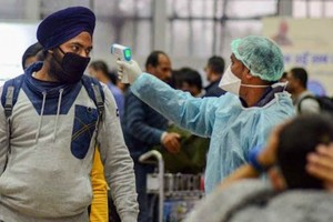 Ấn Độ cũng đã gia tăng các biện pháp kiểm soát chặt chẽ nhằm ngăn ngừa dịch Covid-19. (Nguồn: PTI).