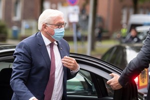 Tổng thống Đức Frank-Walter Steinmeier đã phải tự cách ly sau khi một vệ sỹ của ông bị dương tính với virus SARS-CoV-2. (Nguồn: AFP).