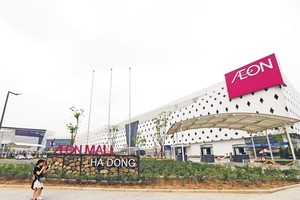 Sau AEON MALL Hà Đông, Tập đoàn AEON đang nỗ lực hoàn tất các phần việc cuối cùng để có thể sớm đưa AEON MALL Hải Phòng đi vào hoạt động. Ảnh: Đ.T.