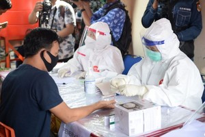 Khoảng hơn 2 triệu dân trong tổng số 267 triệu người Indonesia đã xét nghiệm Covid-19.