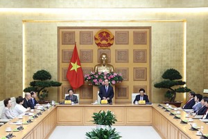 Thủ tướng Nguyễn Xuân Phúc phát biểu. (Ảnh: Thống Nhất/TTXVN).