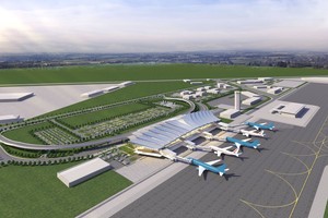 Tập đoàn CIENCO4 và Công ty Thi Sơn là nhà thầu thi công dự án mở rộng sân đỗ máy bay Phú Bài