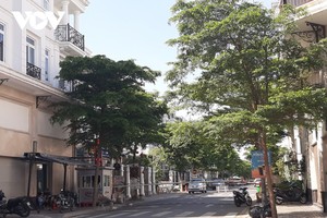 Khu dân cư Cityland, Phường 7, quận Gò Vấp trước đó bị phong tỏa vì ca nghi mắc Covid-19.