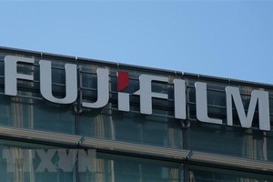 Trụ sở Tập đoàn Fujifilm ở Tokyo, Nhật Bản. (Ảnh: AFP/TTXVN).