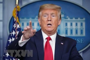 Tổng thống Mỹ Donald Trump. (Ảnh: AFP/TTXVN).