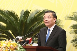 Chủ tịch UBND TP Hà Nội Chu Ngọc Anh.
