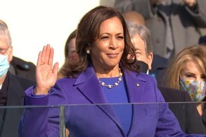 Phó Tổng thống Mỹ Kamala Harris. (Ảnh: Bay Area News Group).