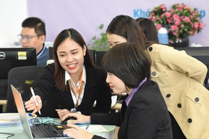 Năm 2020, lợi nhuận sau thuế công ty mẹ VNDIRECT đạt 689,1 tỷ đồng, tăng 78% so với cùng kỳ năm trước đó. Ảnh: Dũng Minh.