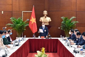 Cuộc họp được tổ chức tại Trung tâm Hội nghị Quốc gia Mỹ Đình - Ảnh: VGP.