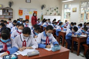 Học sinh Hải Dương tiếp tục được nghỉ học để phòng dịch COVID-19. (Ảnh minh họa).