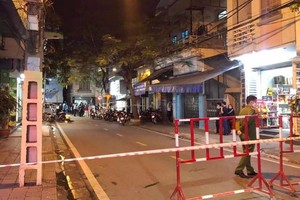 Ban chỉ đạo phòng chống dịch bệnh Covid-19 quận Lê Chân và phường Hàng Kênh đã tạm thời phong tỏa số nhà 184 Nguyễn Công Trứ.