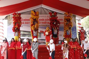 Nhà máy Sản xuất Thiết bị y tế Benovas được động thổ khởi công vào ngày 16/3/2021.