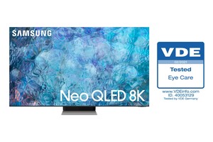 TV Neo QLED 2021 của Samsung được chứng nhận về khả năng ‘Bảo vệ mắt’ 