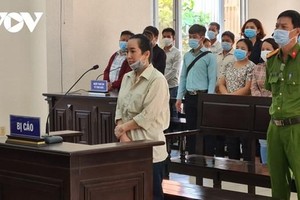 Bị cáo Trương Thị Cao Thảo. (Nguồn: VOV)