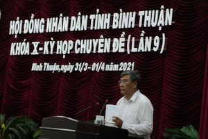 Ông Nguyễn Văn Phong - Tân Phó Chủ tịch UBND tỉnh Bình Thuận.