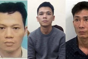 Các đối tượng Quý, Vũ, Ngọc. (Nguồn: hanoimoi.com.vn).