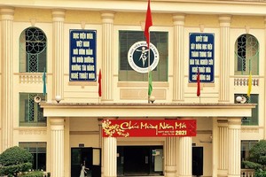 Học viện Múa Việt Nam. (Ảnh: PV/Vietnam+).