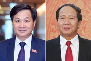 Chính phủ có hai Phó Thủ tướng mới là các ông Lê Minh Khái, Lê Văn Thành