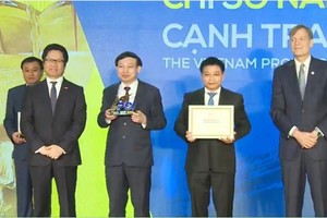 Quảng Ninh đang là đương kim vô địch Bảng xếp hạng PCI 2019.