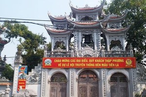 Thái Bình khẩn trương rà soát những người đến Đền Tiên La ngày 25/4