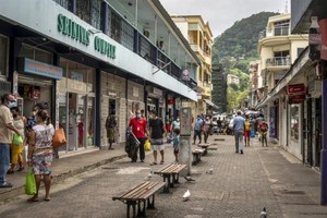 Thủ đô của đảo quốc Seychelles thời Covid-19. Ảnh: AP.