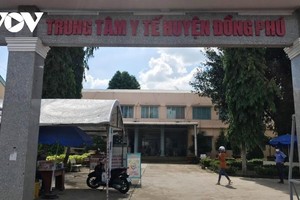 Trung tâm Y tế huyện Đồng Phú nơi bà Thái Thị Mỹ Hạnh công tác.