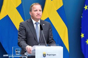 Thủ tướng Thụy Điển Stefan Lofven. Ảnh: Reuters.