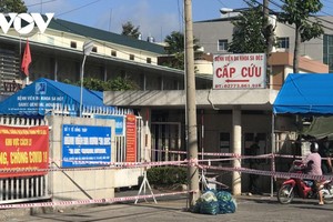 Bệnh viên Đa khoa Sa Đéc vẫn đang cách ly y tế tạm thời.