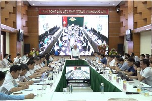 Tổng Giám đốc TKV Đặng Thanh Hải chủ trì Hội nghị giao ban trực tuyến điều hành SXKD tháng 7/2021.