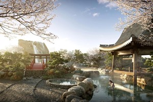 Tổ hợp khoáng nóng tại gia đầu tiên của Việt Nam tại Swanlake.