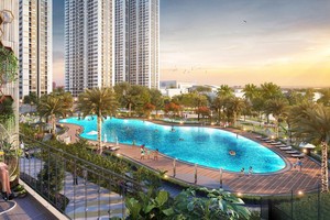Không gian sống như “nghỉ dưỡng” tại Imperia Smart City.
