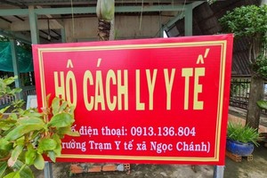 Xã Ngọc Chánh, huyện Đầm Dơi đang tăng cường công tác phòng chống dịch Covid-19.