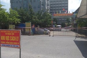 Hà Nội phong tỏa tạm thời Bệnh viện Đa khoa Nông nghiệp