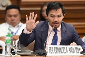 Huyền thoại quyền anh Pacquiao sẽ tranh cử Tổng thống Philippines. Ảnh: Guardian.