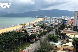 Một góc thành phố Quy Nhơn, tỉnh Bình Định.