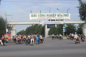 Khu công nghiệp Hòa Phú của tỉnh Đắk Lắk.