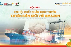 Hợp tác cùng Amazon, HDBank mang đến cơ hội xuất khẩu trực tuyến xuyên biên giới cho các doanh nghiệp Việt