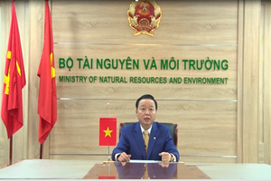 Bộ trưởng Trần Hồng Hà giữ chức Chủ tịch Hội đồng Ủy hội sông Mekong quốc tế nhiệm kỳ 2022. (Ảnh: CTV/Vietnam+).