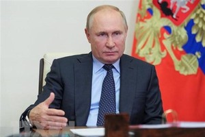 Tổng thống Nga Vladimir Putin. (Nguồn: AFP/TTXVN).