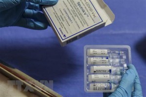Vaccine ngừa COVID-19 Sputnik V của Nga. (Ảnh: AFP/TTXVN).