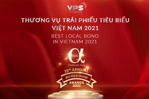 VPS nhận giải thưởng “Thương vụ Trái phiếu tiêu biểu Việt Nam 2021” từ Tạp chí tài chính Alpha Southeast Asia