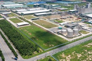 Lĩnh vực công nghiệp đang là mũi nhọn phát triển của Tân Uyên.