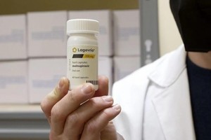 Lagevrio là một trong hai loại thuốc điều trị Covid-19 vừa được Australia cấp phép sử dụng. Ảnh: Getty.