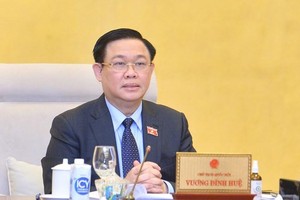 Chủ tịch Quốc hội Vương Đình Huệ.