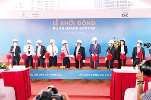 Ngay sau khi thương lượng thành công, Nova Land đã tiến hành làm lễ khởi công dự án Grand Sentosa.