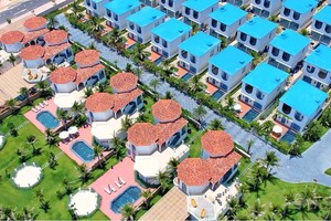 Cam Ranh Bay Hotels & Resorts đã hoàn thiện lên đến 80%, biệt thự sở hữu pháp lý minh bạch.